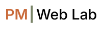 Logo de PM Web Lab - Diseño web y Brand Content en Villa Carlos Paz.